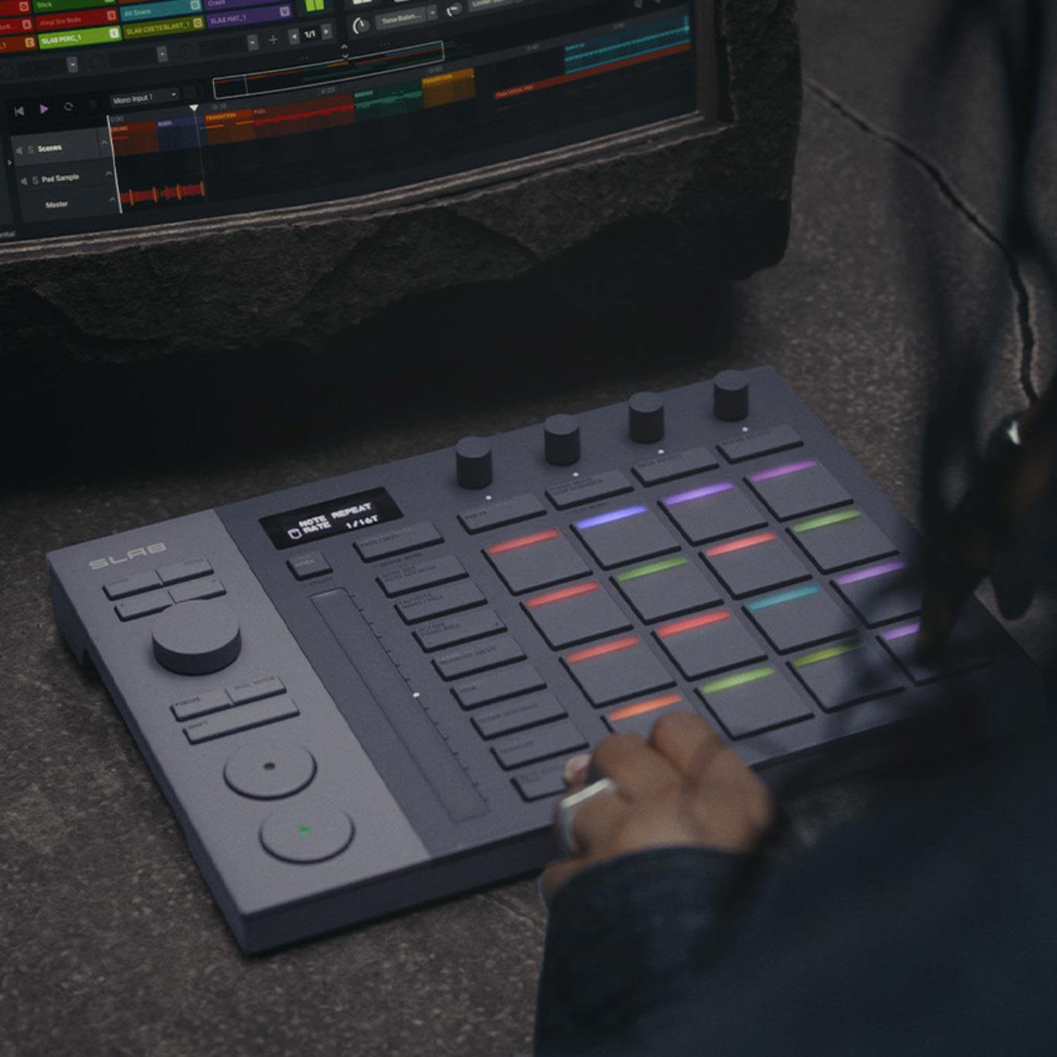 Pioneer AlphaTheta SLAB Serato - Midi Controller Pad ulasan dan harga
