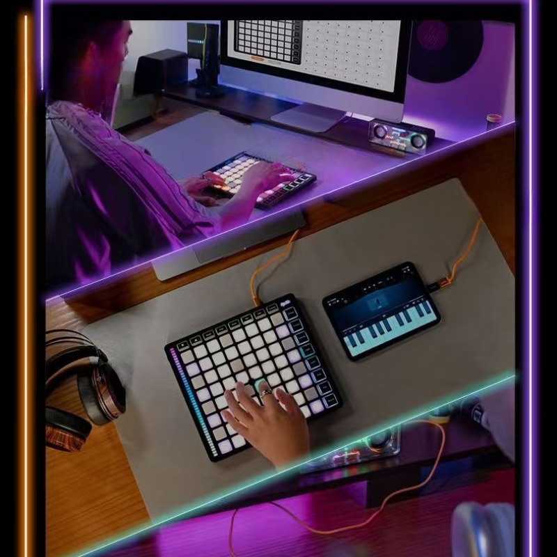 Kontroler Pad Perkusi MIDI 64- - Midi Controller Pad ulasan dan harga