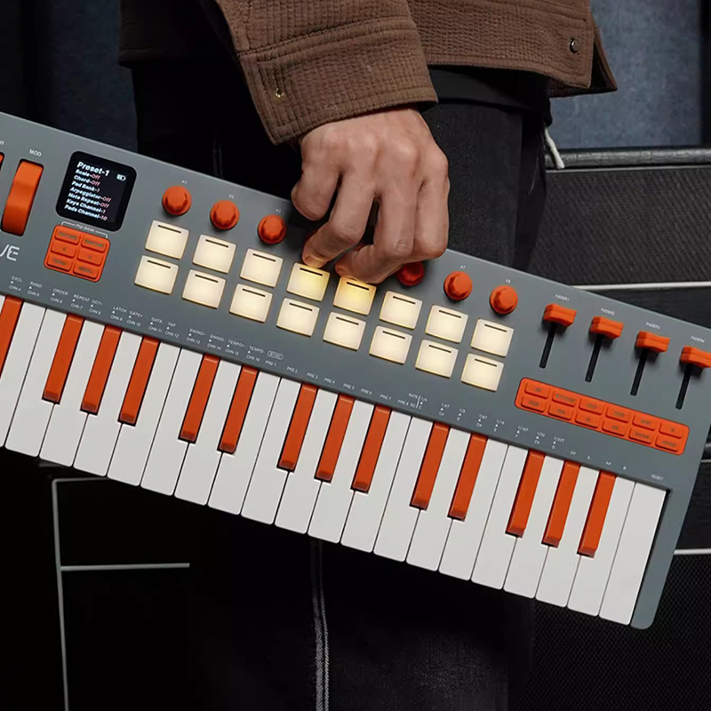 Keyboard MIDI 37 Tuts Portabel - Midi Controller Pad ulasan dan harga